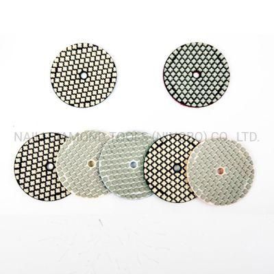 Qifeng Manufacturer Power Tools 7 Steps Resin Diamond Polishing Pads for Stones