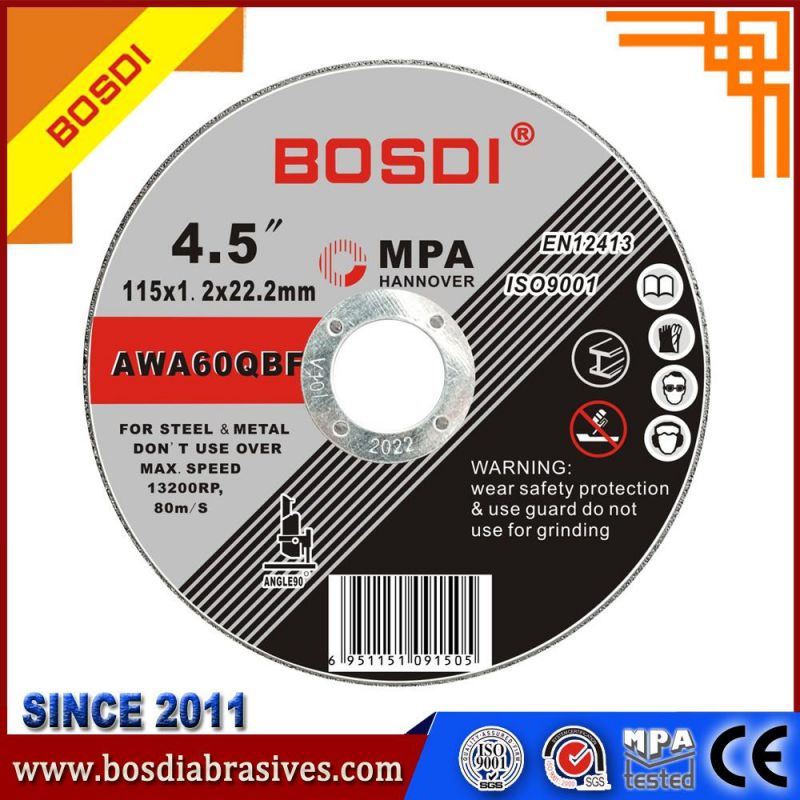 355X3.5X25.4 Chopsaw Flat Cutting Wheel for Stainless Steel, Metal, Steel, Stone. High Quality Best Price, Bosdi Cutting Wheel Popular in Europe.