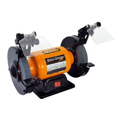 Retail Cast Iron Base Double Head 230V 400W 150mm Bench Grinder for Home Use