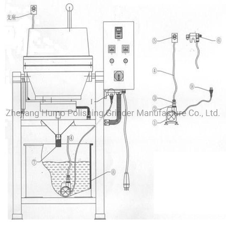 Jewelry Polishing Centrifugal Finishing Machine