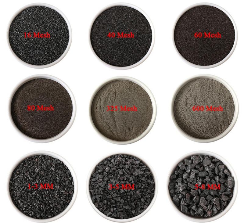 Refractory Materials Casting Media Aluminum Oxide F8-F325 Brown Corundum
