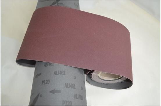 Middle Soft Wood Grinding Aluminum Oxide Emery Cloth Alj461