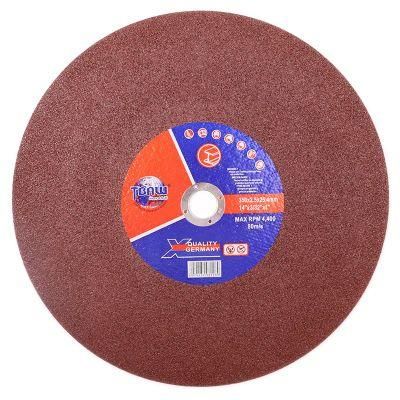 Industry China Supplier Abrasive Cutting Wheels 14&quot; 355X2.5X25mm Steel and Metal Cutting Disc