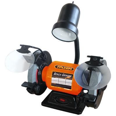 High Quality 240V 250W 150mm Bench Grinder with Magnifier for DIY