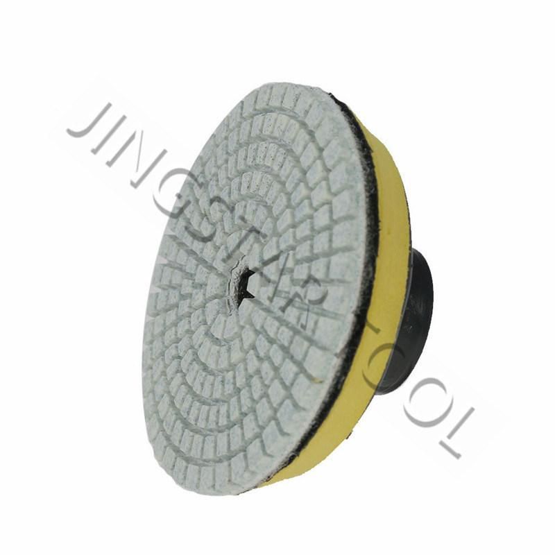Wet Flexible Round Resin Bonded Polishing Pads for Granite Marble