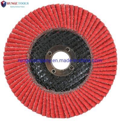 Abrasives 4.5&quot; Type 27 Flap Disc for Aluminum (60 Grit) for Various Famous Angle Grinder Power Tools