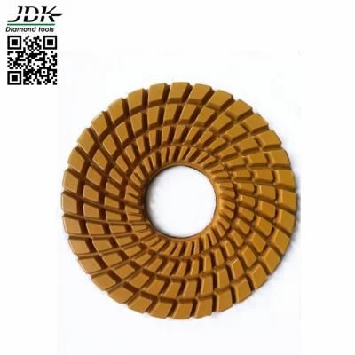 Jdk Diamond Floor Polishing Pads 220mm 9inch Resin Grinding Pad