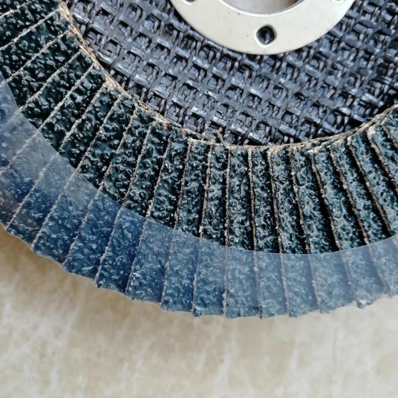 Ao/Ca Disc, Flap Wheel, Angle Grinder Polishing Flap Disc 100mm, for Curve Metal Surface