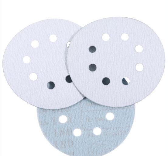 Aluminum Oxide Wood Grinding Magic Tape Velcro Discs