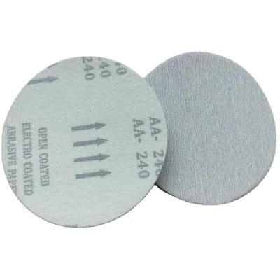 Custom Size Velcro Dry Round Sand Paper Hook and Loop for Automobile Grinding Surface