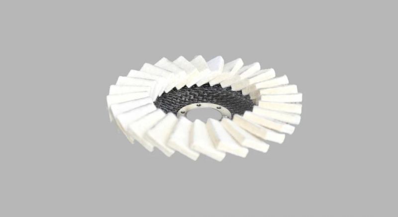 High Quality Premium Wear-Resisting Abrasive Tool 115mm Felt Flap Disc for Grinding Stainless Steel and Metal