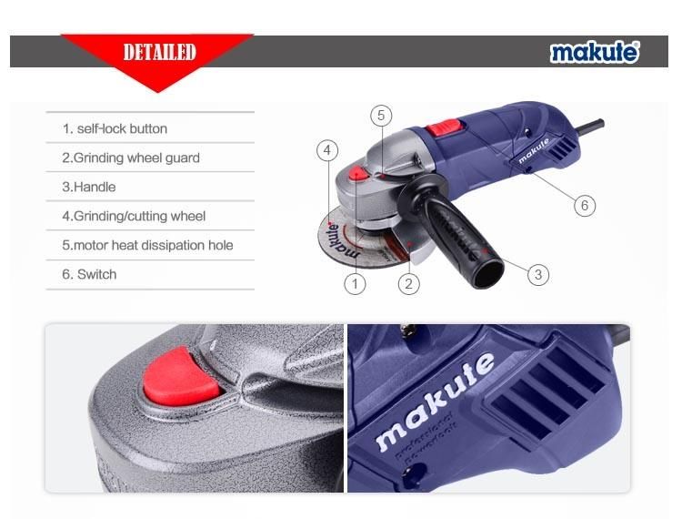 Professional Electric Metal Working Mini Angle Grinder (AG002)