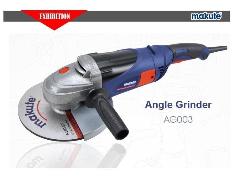 Makute Big Power Electric Angle Grinder 2200W 180mm/230mm with Disc