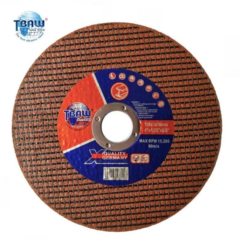 4inch Cutting Wheel Small Size Cutting Disc Ultra-Thin China Supplier OEM T41105*1.0*16mm