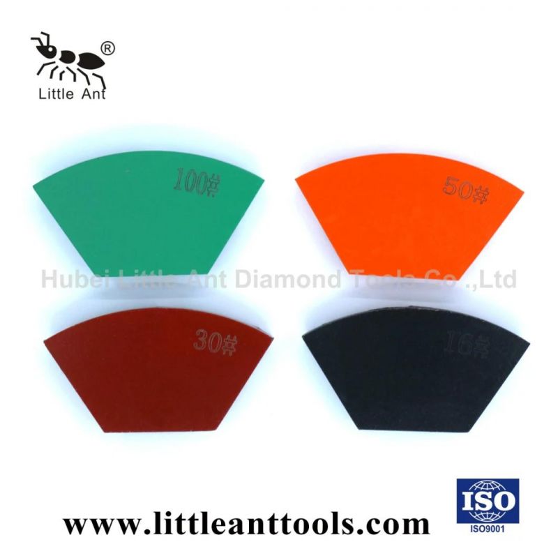 Five Segment Diamond Metal Grinding Plate for Concrete Little Ant Tools