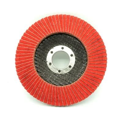 125X22.2mm Vsm Abrasive Grinding Flap Disc with Super Ceramic