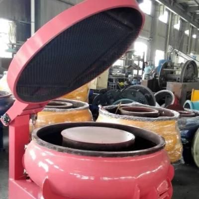10 Cft Bowl Vibratory Finishing Deburring Polishing Ball Burnishing Machine Sound Proof Cover