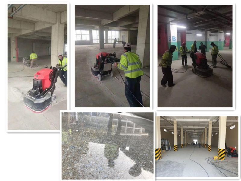 Marble Terrazzo Floor Polishing Three Phase Electric Concrete Grinding Machine