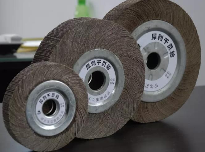 4"-12" Abrasive Oxide (Alox) a/O Abrasive Flap Wheel for Wood