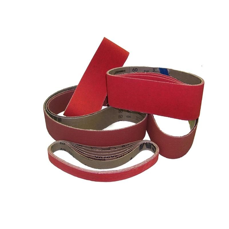 High Quality Wear-Resisting Abrasive Tool Ceramic Grain Sanding Belt for Grinding Stainless Steel and Metal