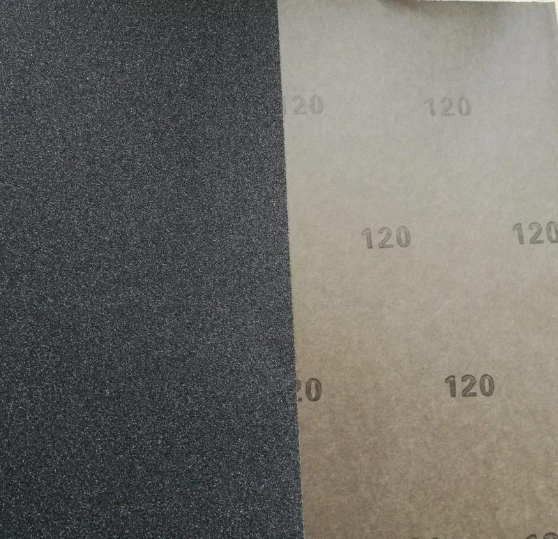 230*280mm Waterproof Silicon Carbide Abrasive Paper with Kraft or Latex Backing