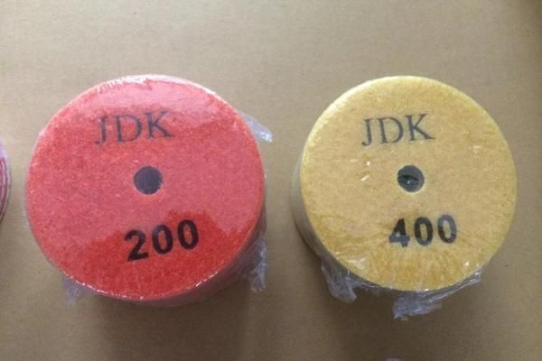 4 Inch Diamond Resin 3 Step Polishing Pads for Granite
