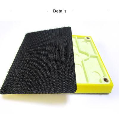 70X100mm Hook and Loop Sanding Pad Sander Backing Pad for Grinding &amp; Polishing