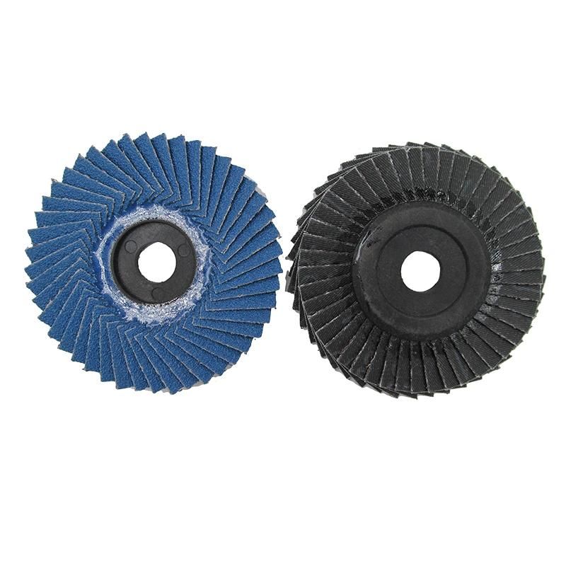 Polishing Disc Wheel with Blue Alminum Oxide Cloth