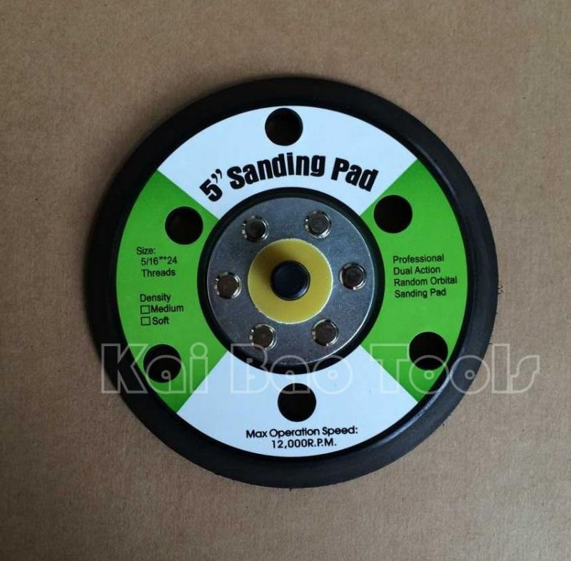 125mm Sanding Backup Pad with Velcro or Psa