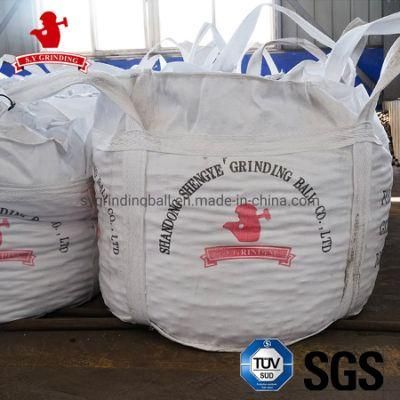 Grinding Media Forged Steel Ball for Mining or Cement Industry, with Bag Packing.