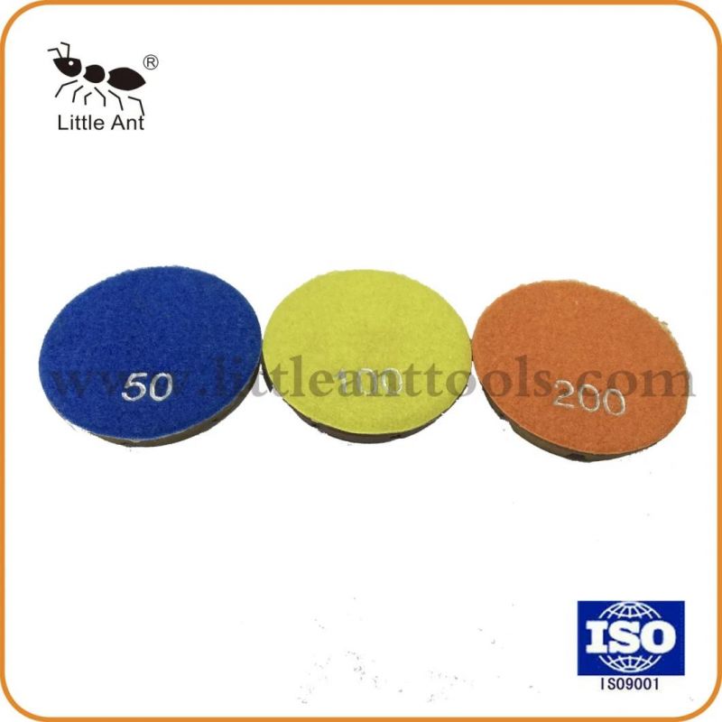 3 Inch Metal Polishing Pad for Concrete Granite Marble