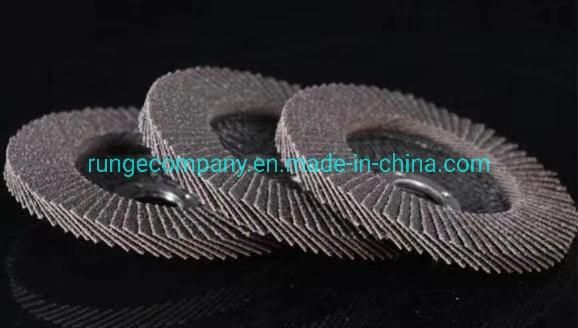 Abrasive Aluminum Oxide Grinding Wheel Flap Discs 4" 60 Grit for Various Famous Angle Grinder Power Tools