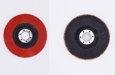 Imported 180# Deerfos Abrasive Sanding Tooling Ceramic Grain Flap Disc for Angle Grinder