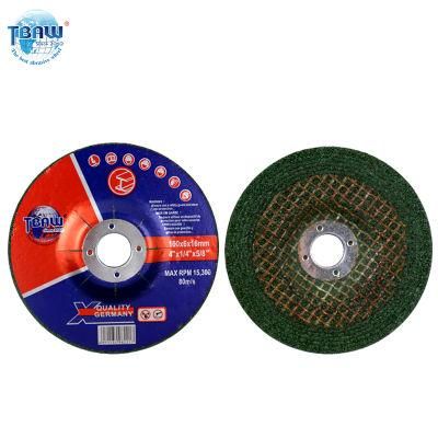 4&quot;100*6.0*16mm Abrasive Cutting Disc Cut off Wheel Grinding Disc Metal Stainless Steel Cutting Disc with Factory Price