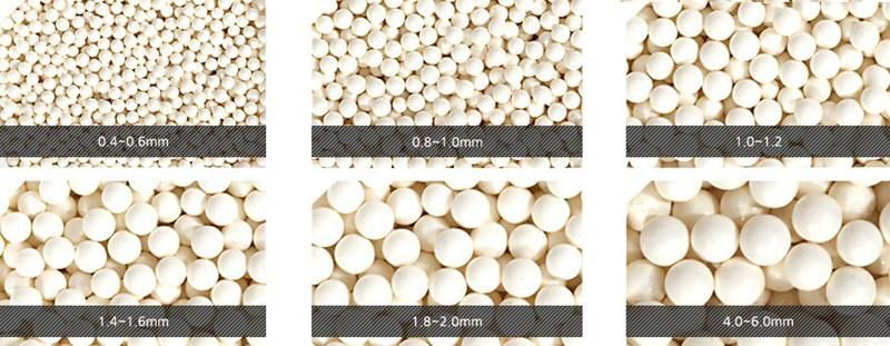 Wear Resistant 0.3-0.5mm Zirconia Ceramic Ball Grinding Media