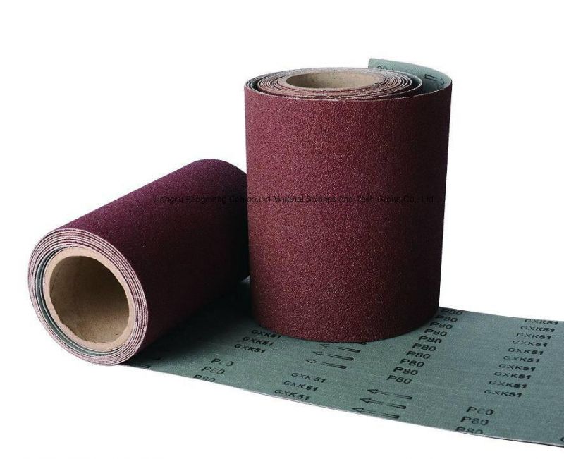 X-Wt Cloth Aluminum Oxide Flap Disc/Abrasive Cloth Roll Gxk51