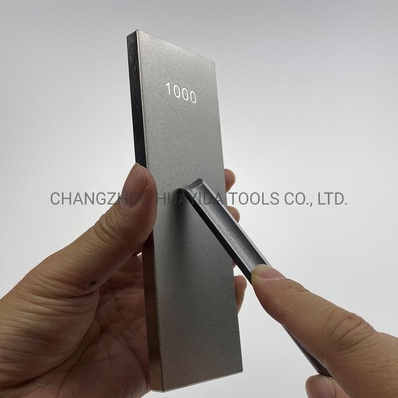 7X2 China Factory Diamond Whetstone Knife Small Whetstone 300/1000