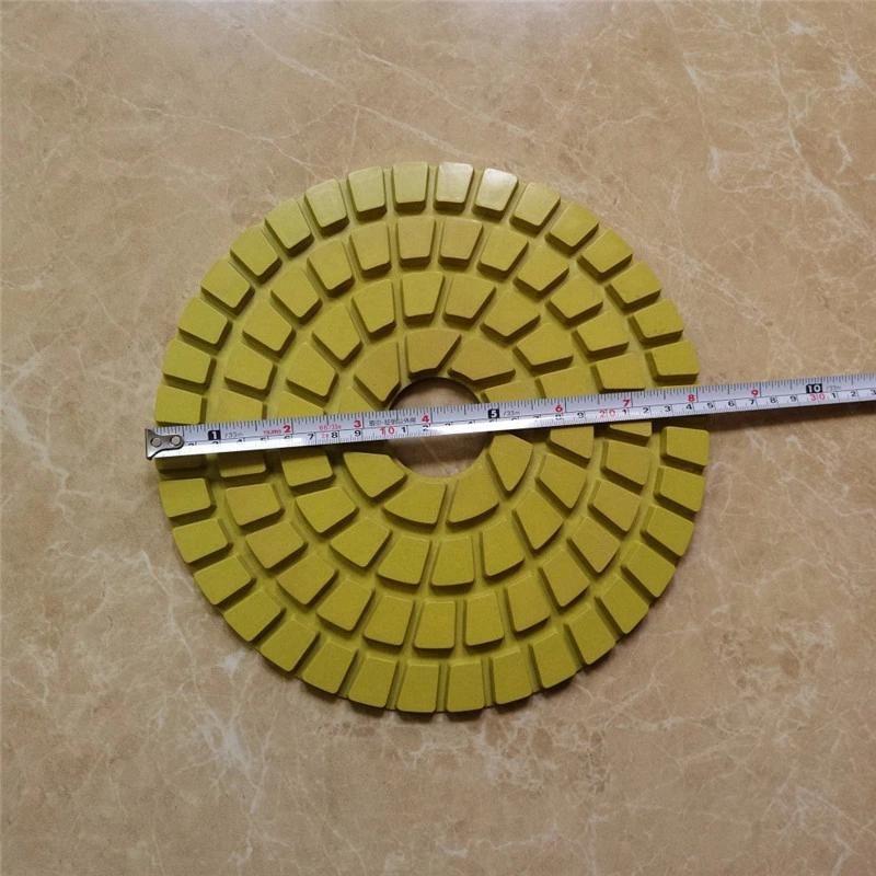 Factory 9 Inch Marble Granite Diamond Wet 9 Inch Polishing Pad