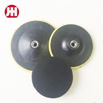 150 mm Velcro Polishing Angle Grinder Rubber Backing Pad