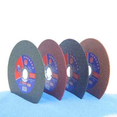 China Factory 4 4.5 5mm High Speed Cutting Disc Cutting Wheel Cut off Wheel Grinding Wheel 2 Nets Disco De Corte