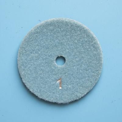 Qifeng Power Tool 3-Step Abrasive Diamond Resin Bond Tools Polishing Pads for Marble/ Granite/Quartz