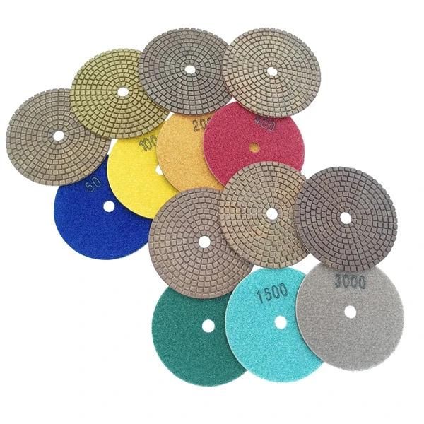 4 Inch Wet Used Polishing Pads for Floor