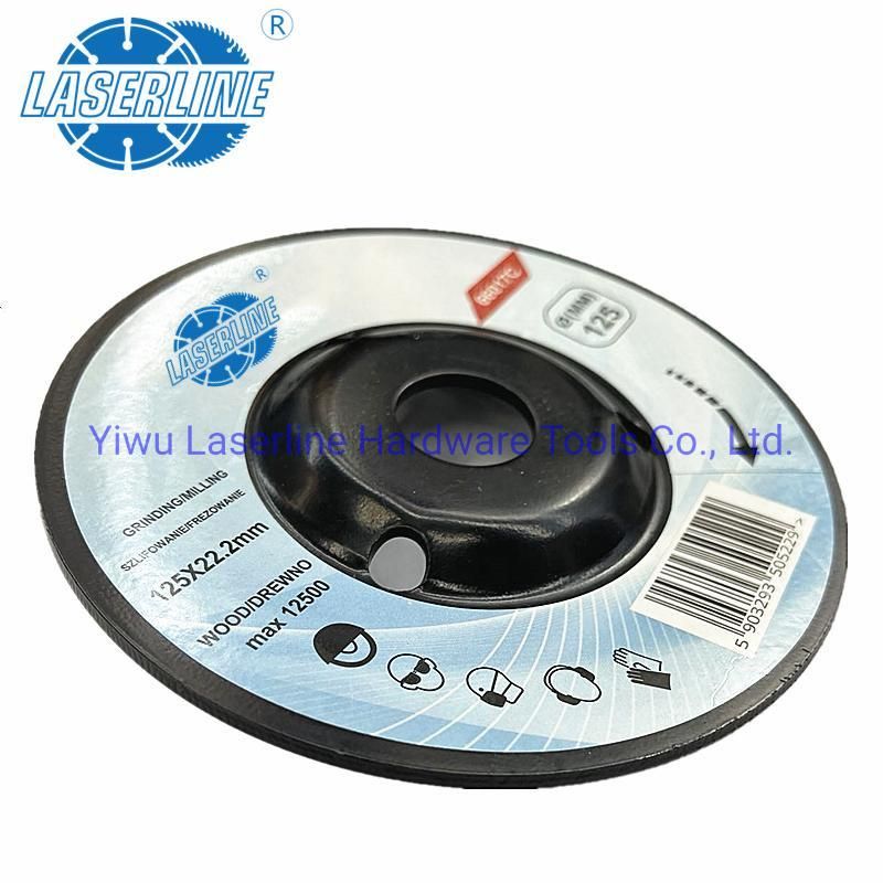 Grinder Wheel Disc 5 Inch Wood Shaping Wheel, Wood Grinding Shaping Disk for Angle Grinders