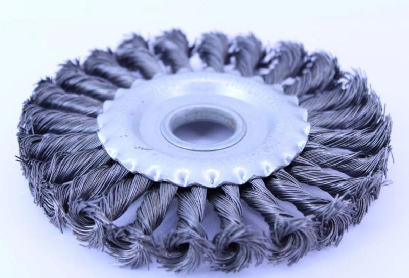 5" Stringer Bead Twisted Knot Wheel Brushes