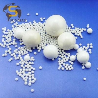 0.1-50mm Pure White Yttrium Stabilized Zirconia Beads for Grinding