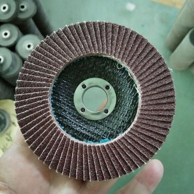 High Durable Abrasive Flap Wheel Grinding Metal Surface