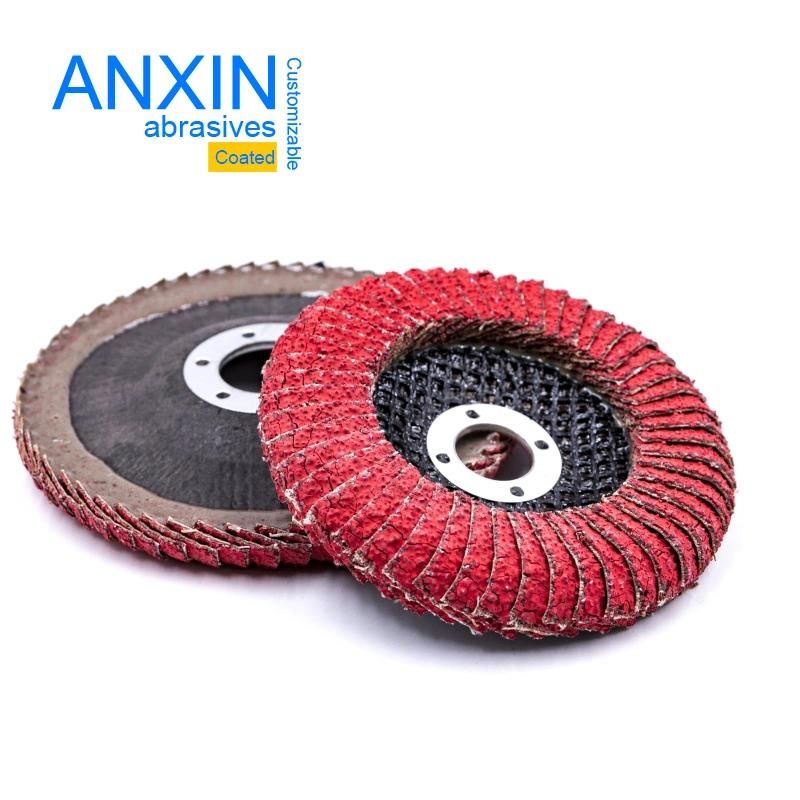 Vsm Ceramic Half-Curved Flap Disc for Flat and Curved Grinding