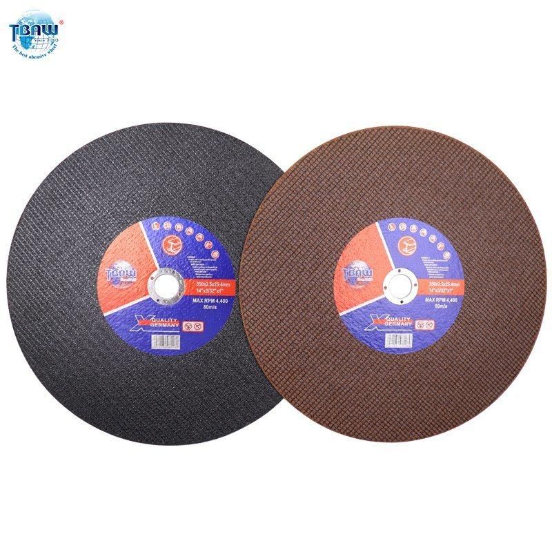 14inch 350 355mm Abrasives Tool Polishing Cut off Flap Cutting and Grinding Wheel for Metal