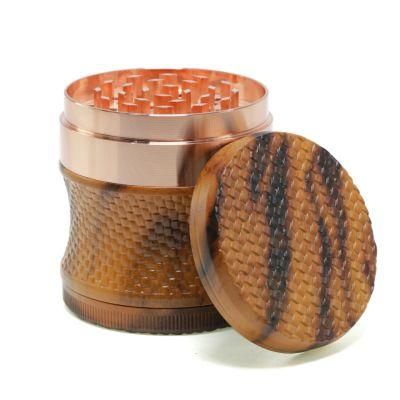 Wholesale 63mm Grinder 4 Part Herb Grinder Tobacco Grinder