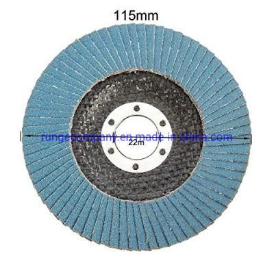 Power Tool Parts &amp; Accessories Flap Disc Sanding Pad Grinding Discs 4.5&quot; Inch Grinder Wheel (Blue) for Stainless Steel Metals, Wood